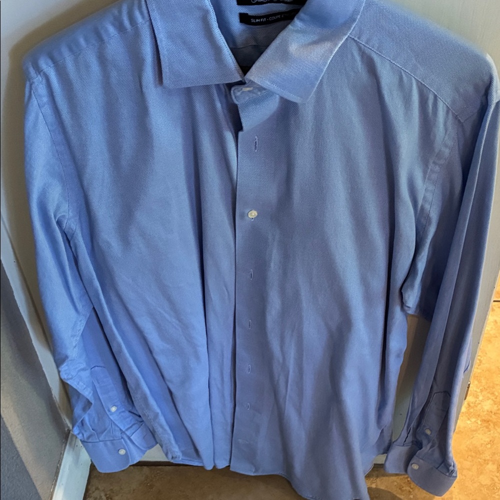Saks Fifth Avenue Light Blue Dress Shirt